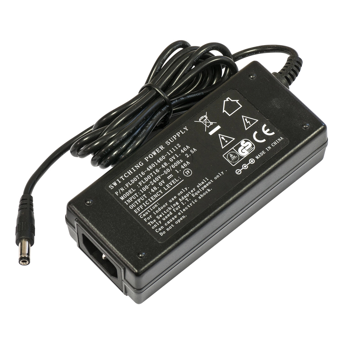 48POW - 48V 1.46A 70W power adapter