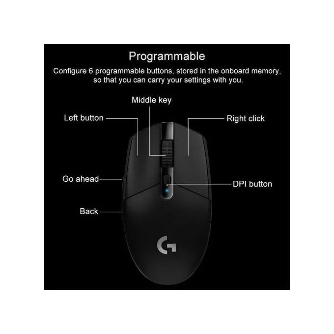 G304 LIGHTSPEED Wireless Gaming Mouse