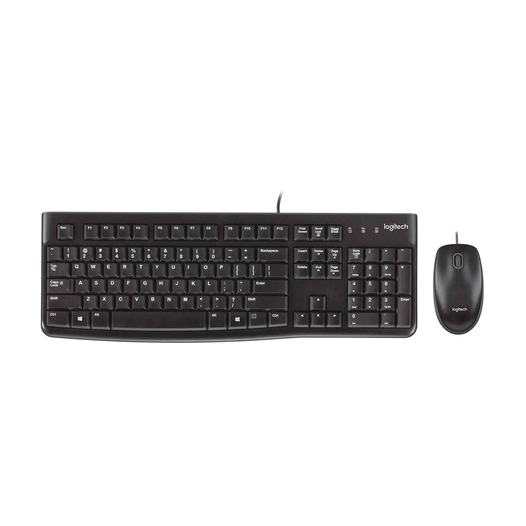 MK120 Corded Keyboard & Mouse Combo