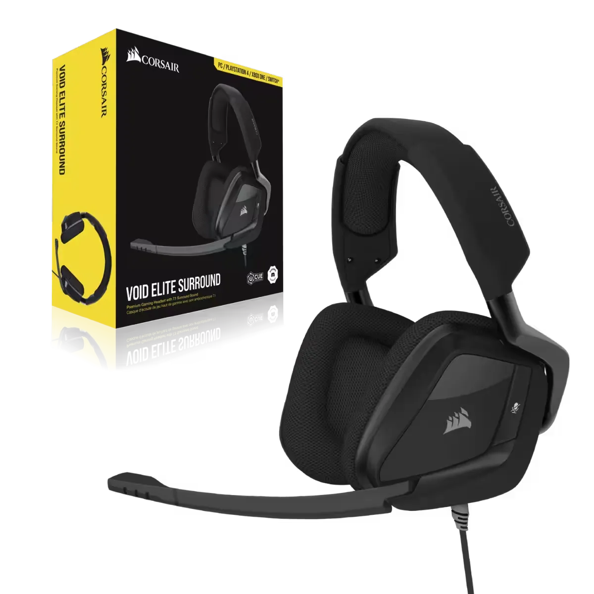 Void Elite Surround Premium Gaming Headset with 7.1 Surround Sound (AP)