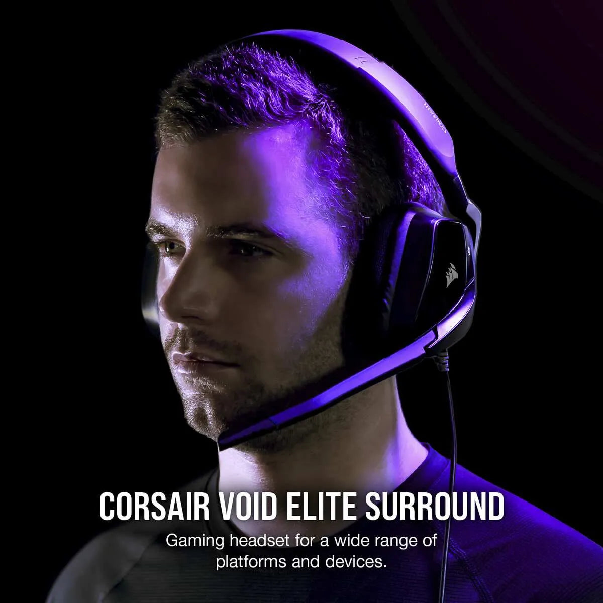 Void Elite Surround Premium Gaming Headset with 7.1 Surround Sound (AP)