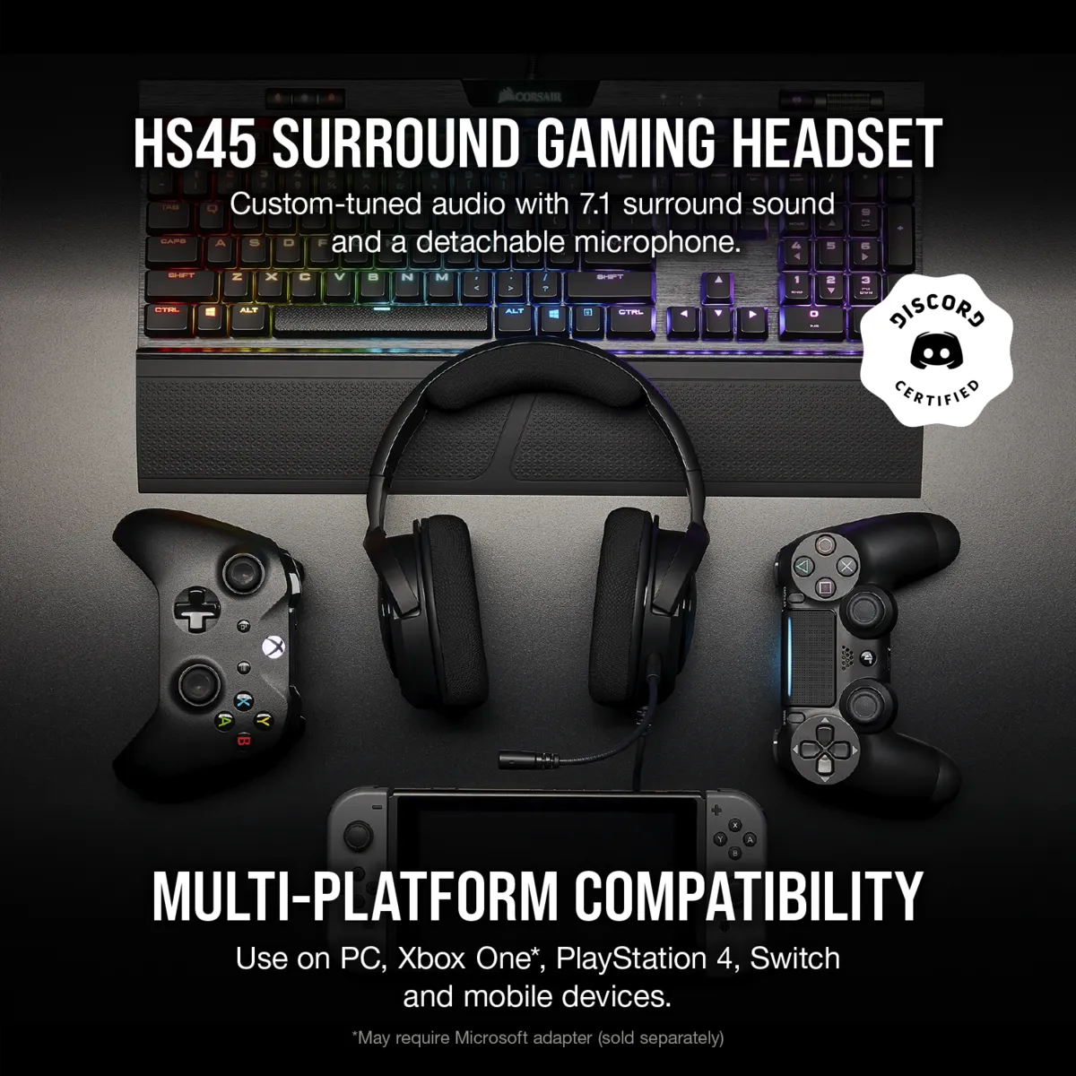 HS45 Surrond Gaming Headset (AP)