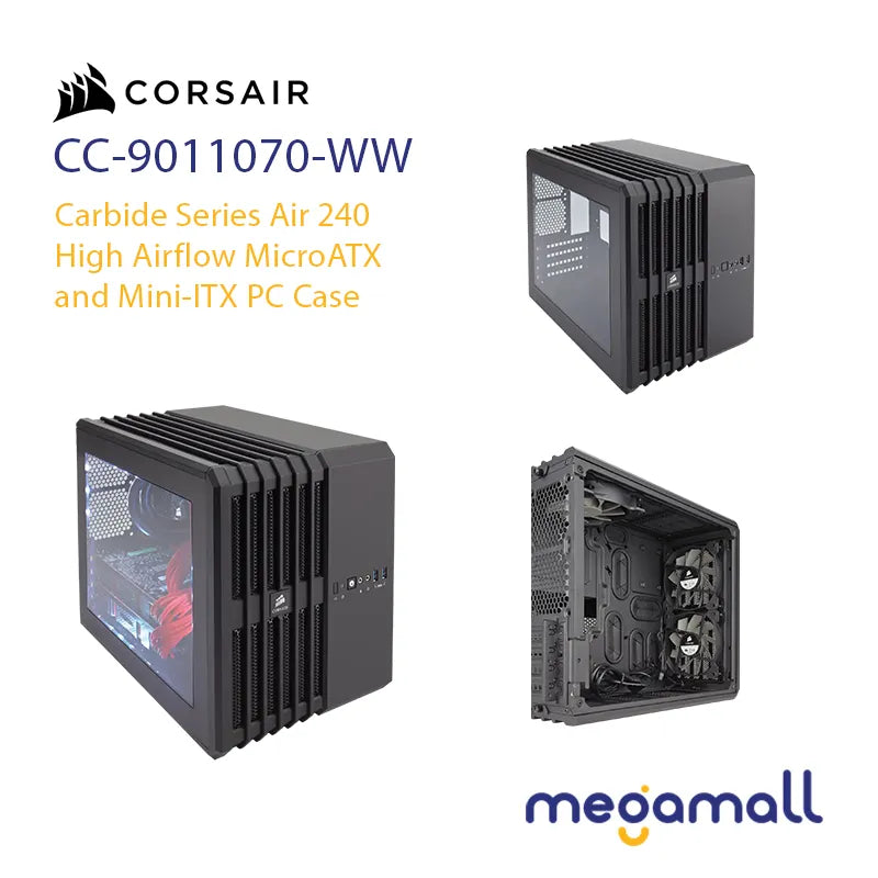 Carbide Series Air 240 High Airflow MicroATX and Mini-ITX PC Case