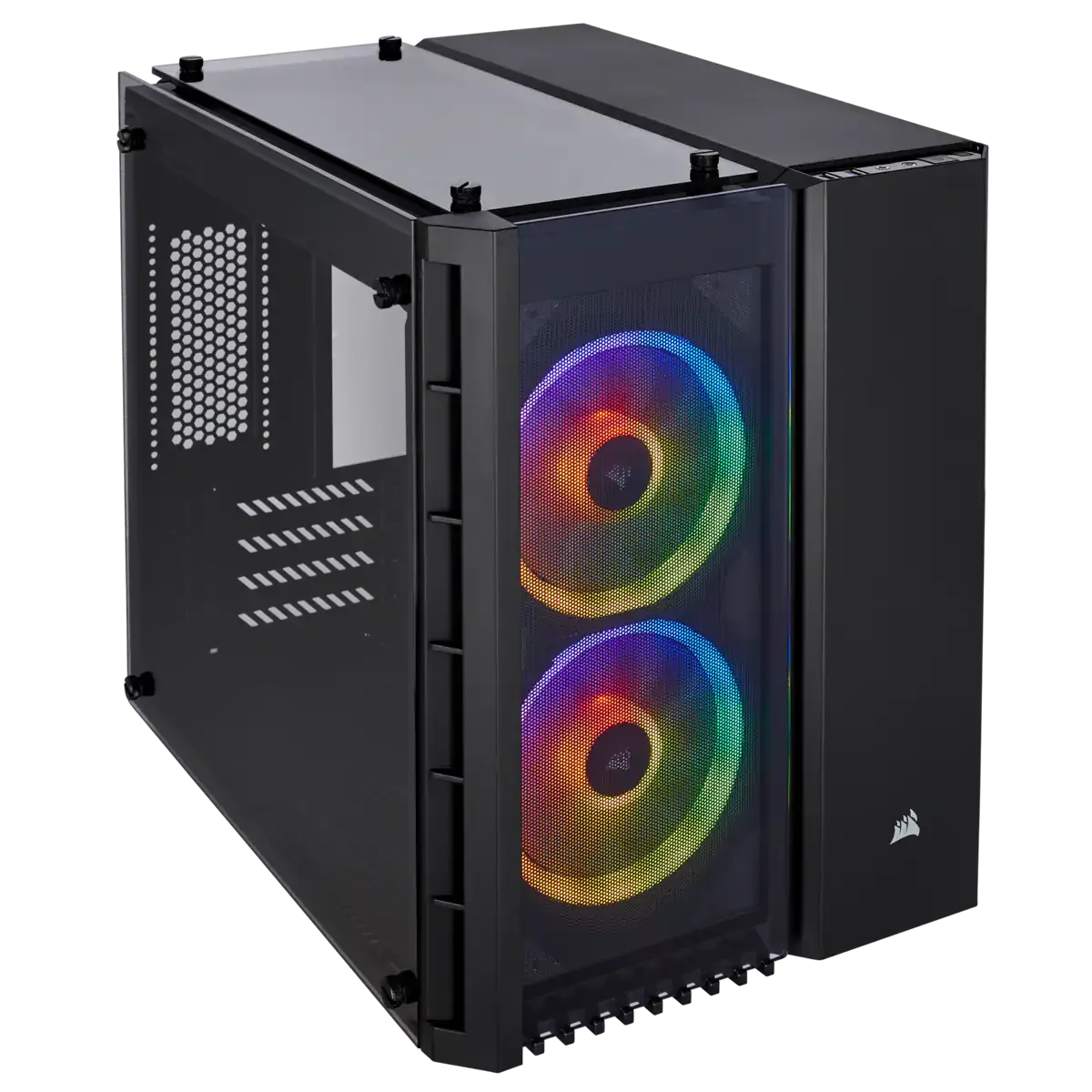 Crystal Series 280X RGB Tempered Glass Micro ATX Case