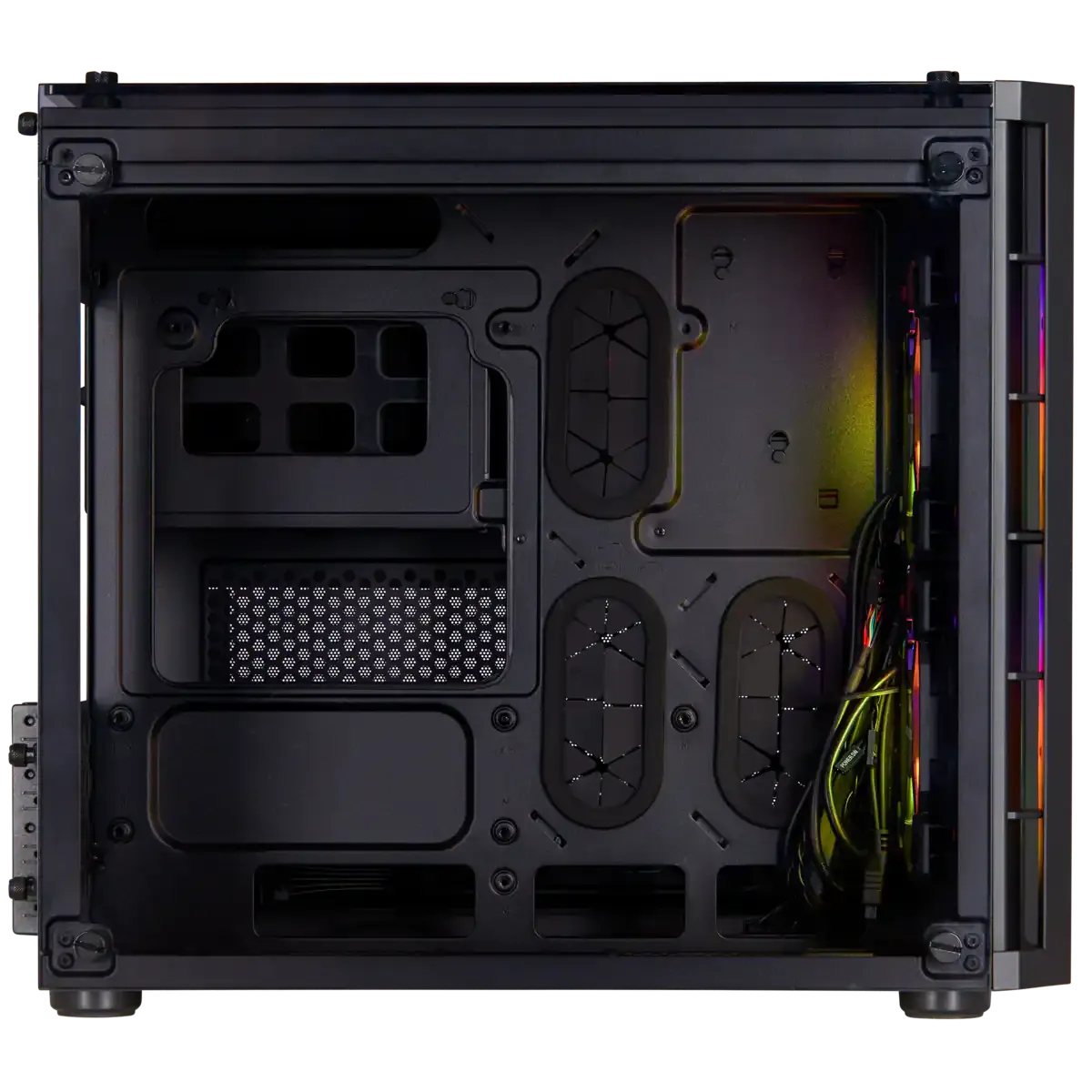 Crystal Series 280X RGB Tempered Glass Micro ATX Case