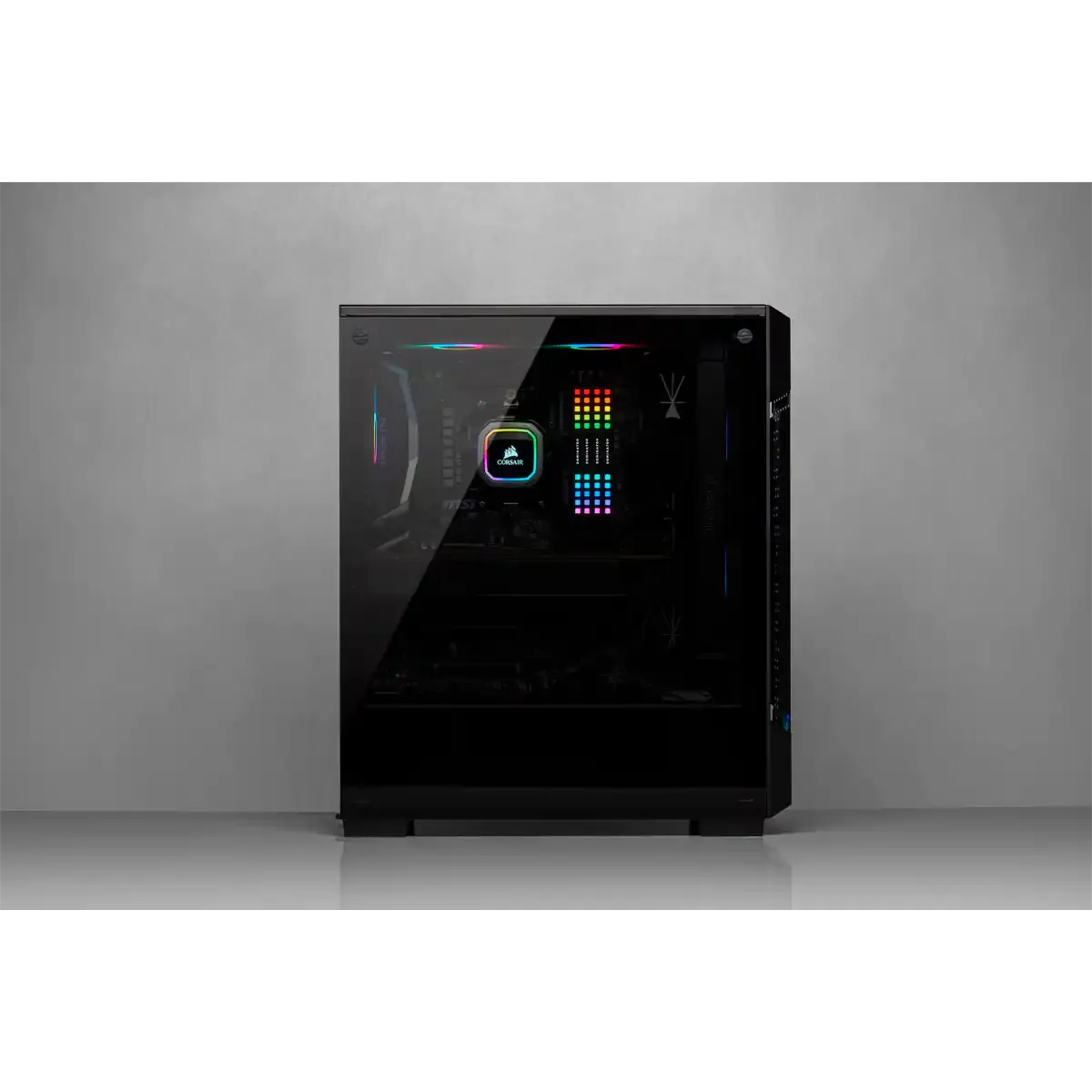 iCUE 220T RGB Airflow Tempered Glass Mid-Tower Smart Case