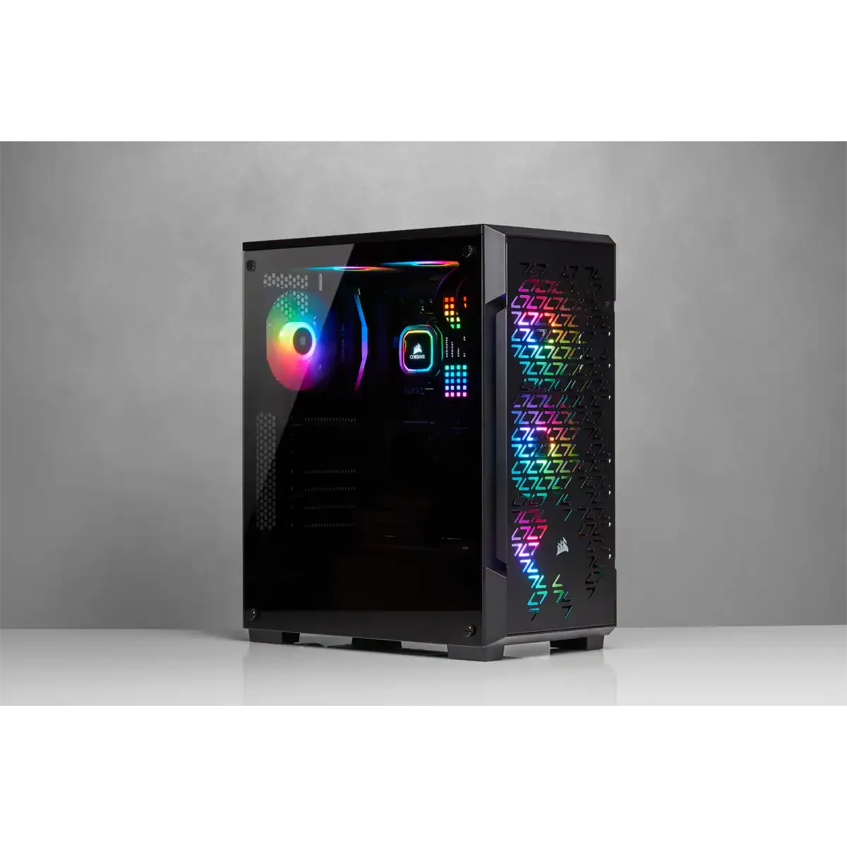 iCUE 220T RGB Airflow Tempered Glass Mid-Tower Smart Case