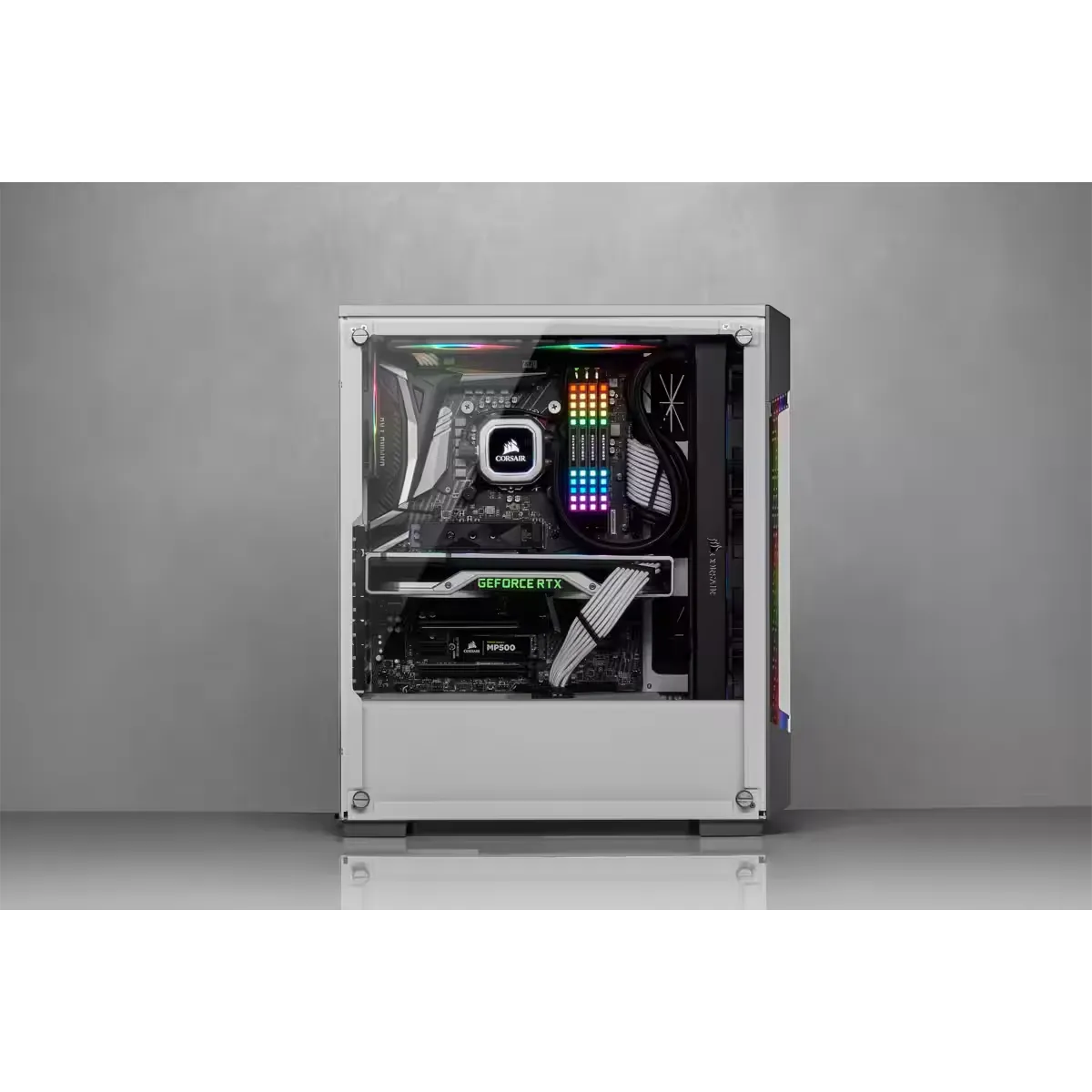 iCUE 220T RGB Airflow Tempered Glass Mid-Tower Smart Case