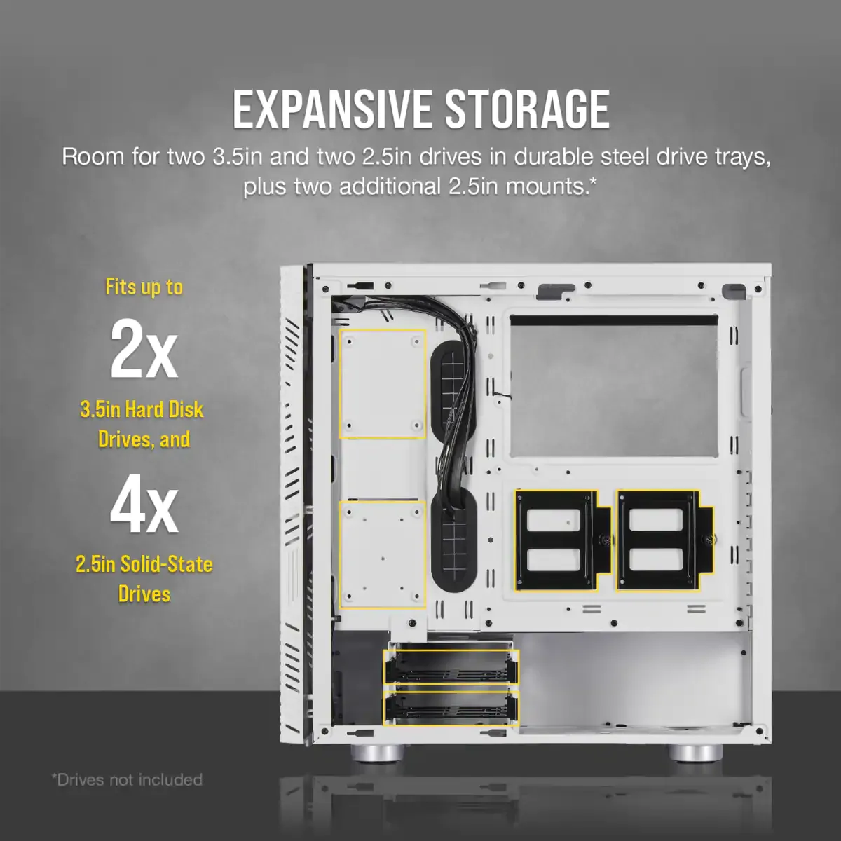 275R Airflow Tempered Glass Mid-Tower Gaming Case