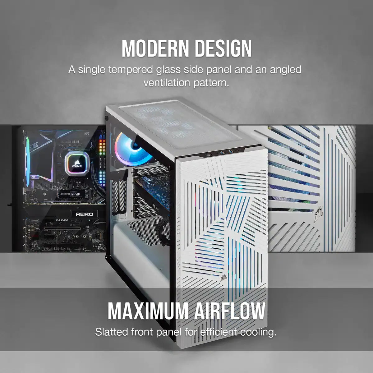 275R Airflow Tempered Glass Mid-Tower Gaming Case