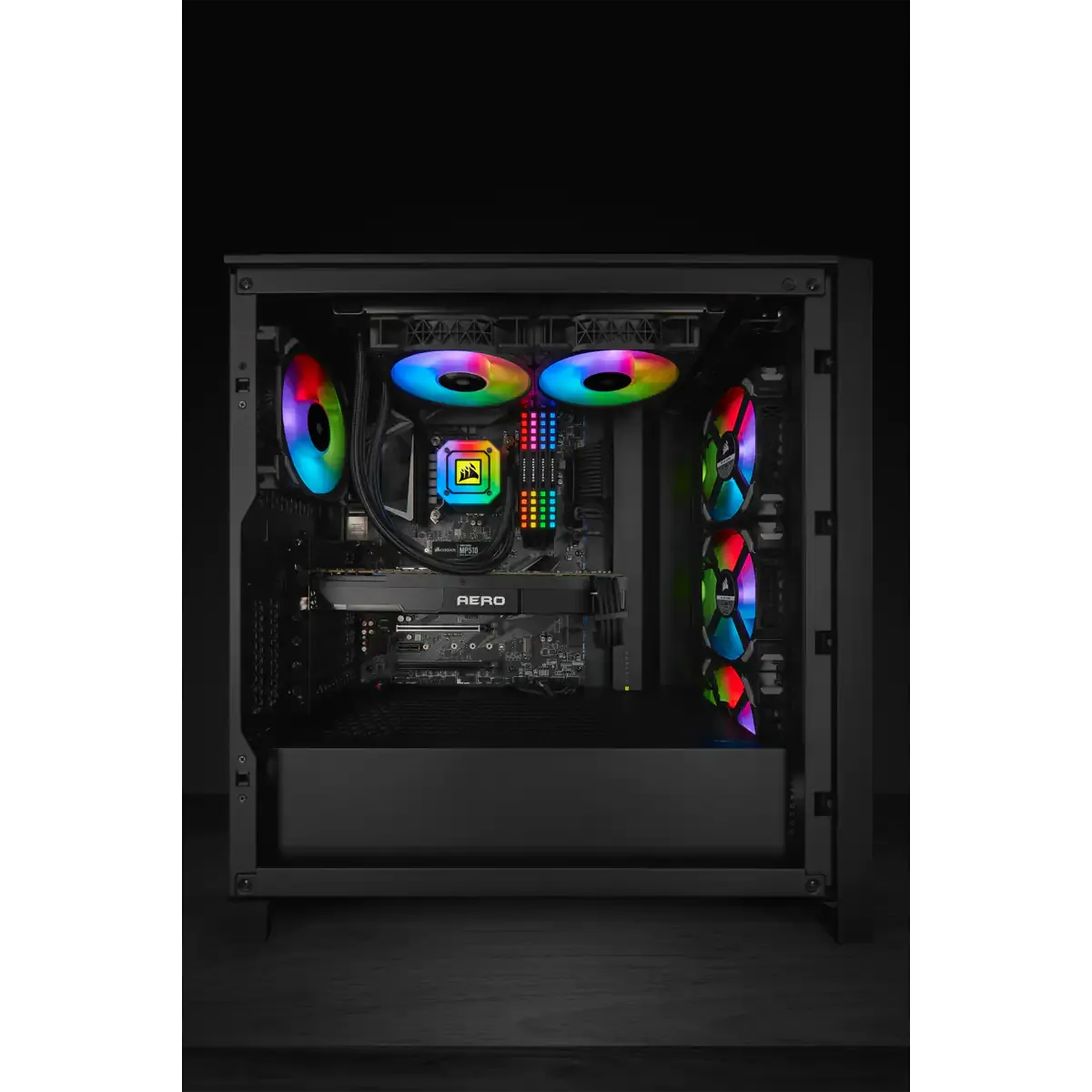 4000D Tempered Glass Mid-Tower ATX Case