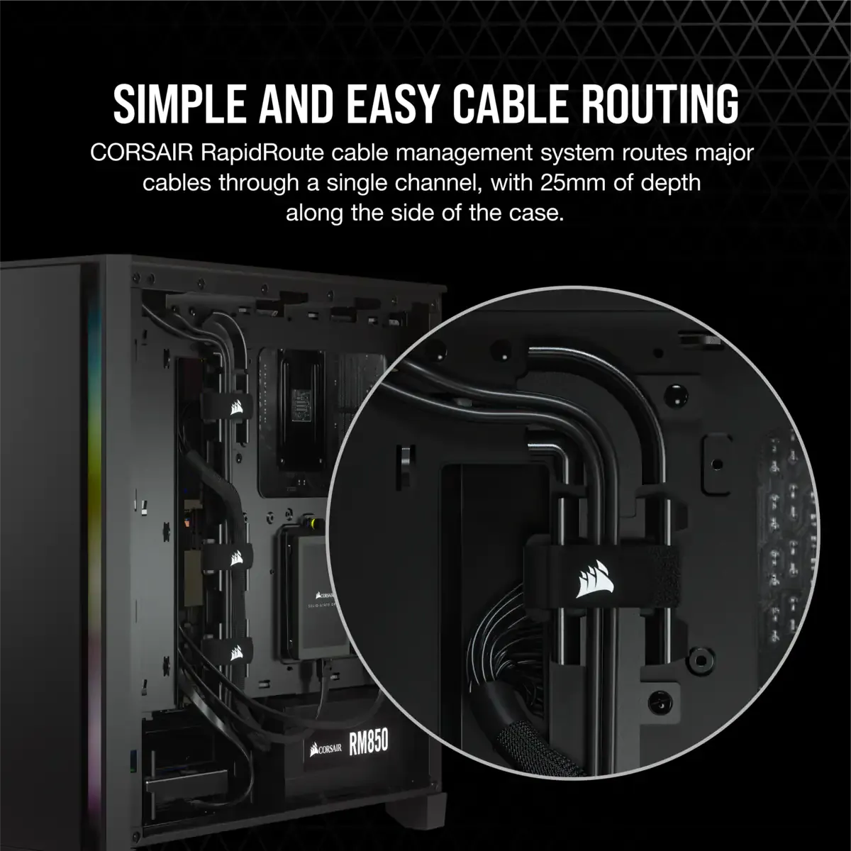 4000D Tempered Glass Mid-Tower ATX Case