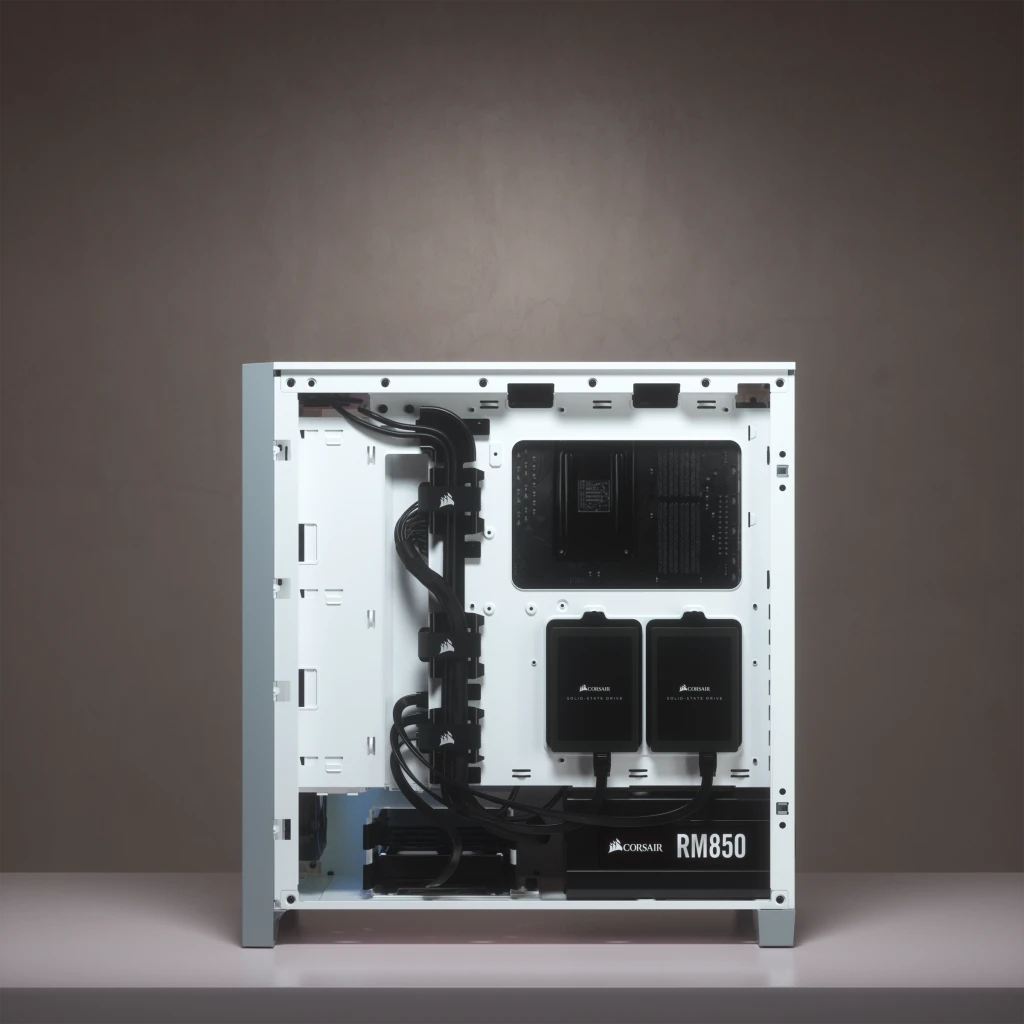 4000D Tempered Glass Mid-Tower ATX Case