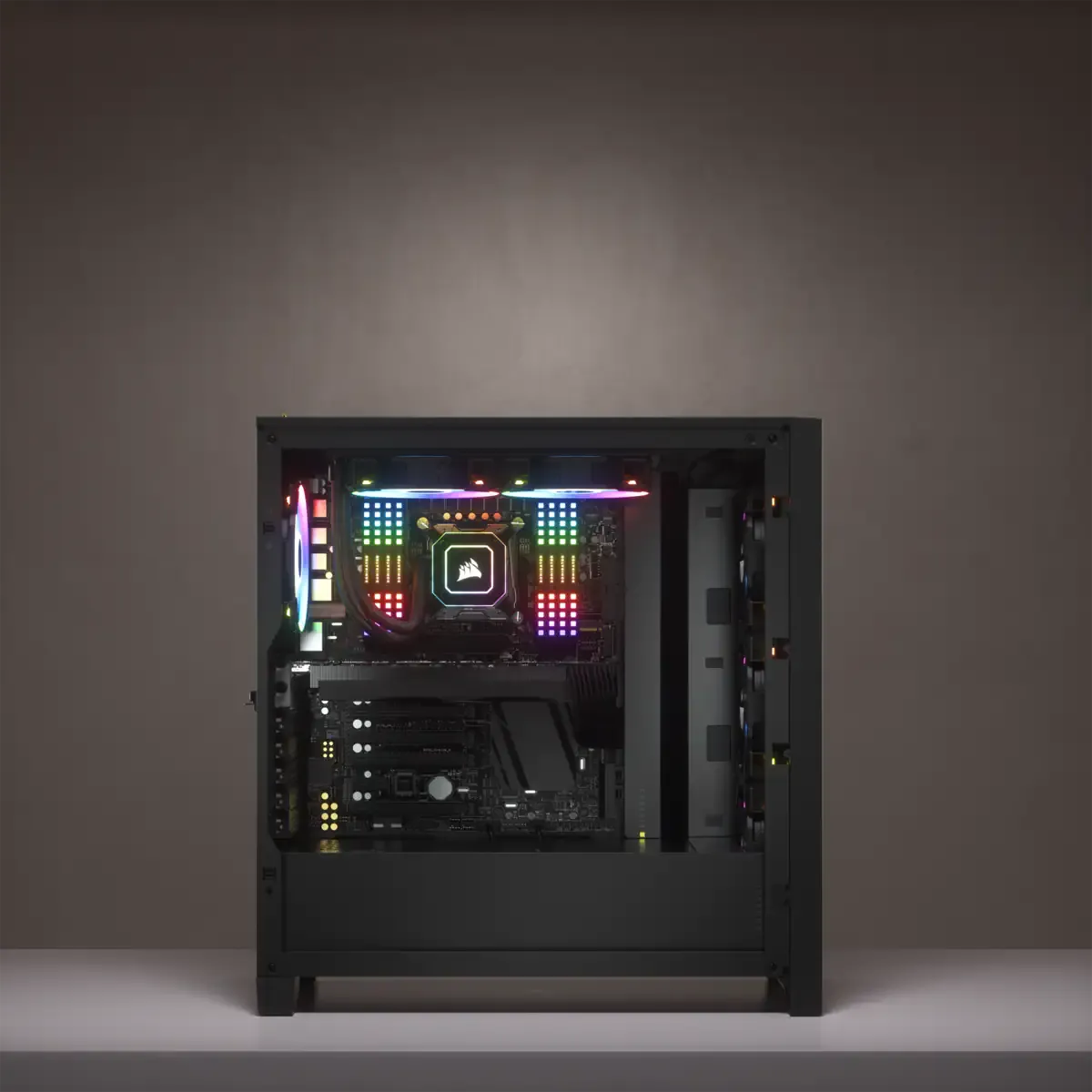 4000D Airflow Tempered Glass Mid-Tower ATX Case