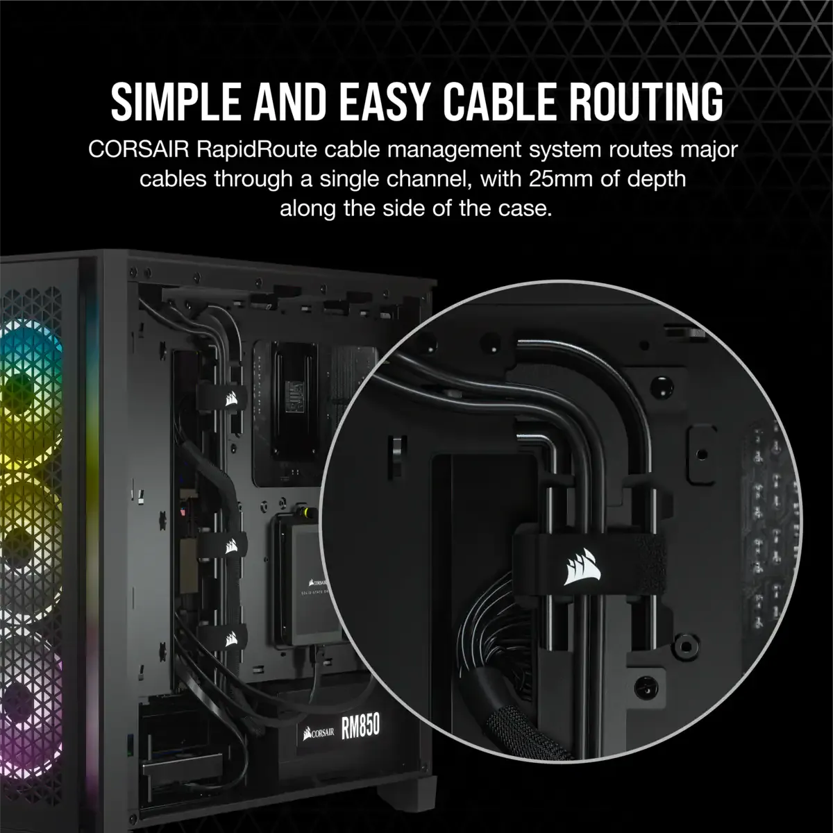 4000D Airflow Tempered Glass Mid-Tower ATX Case