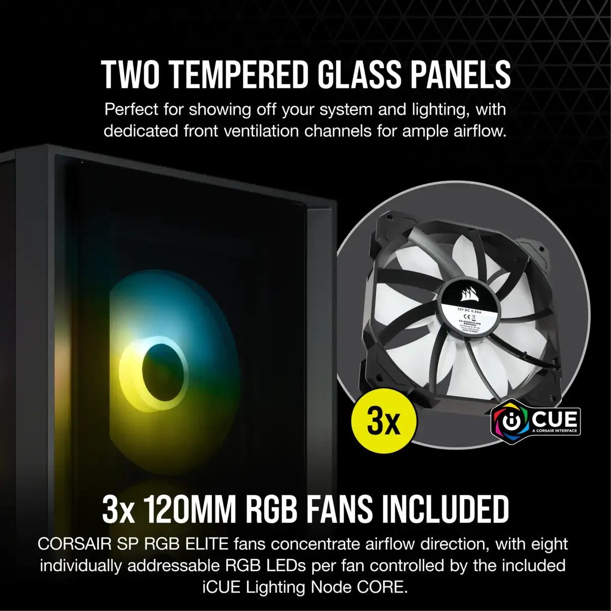 iCUE 4000X RGB Tempered Glass Mid-Tower ATX Case