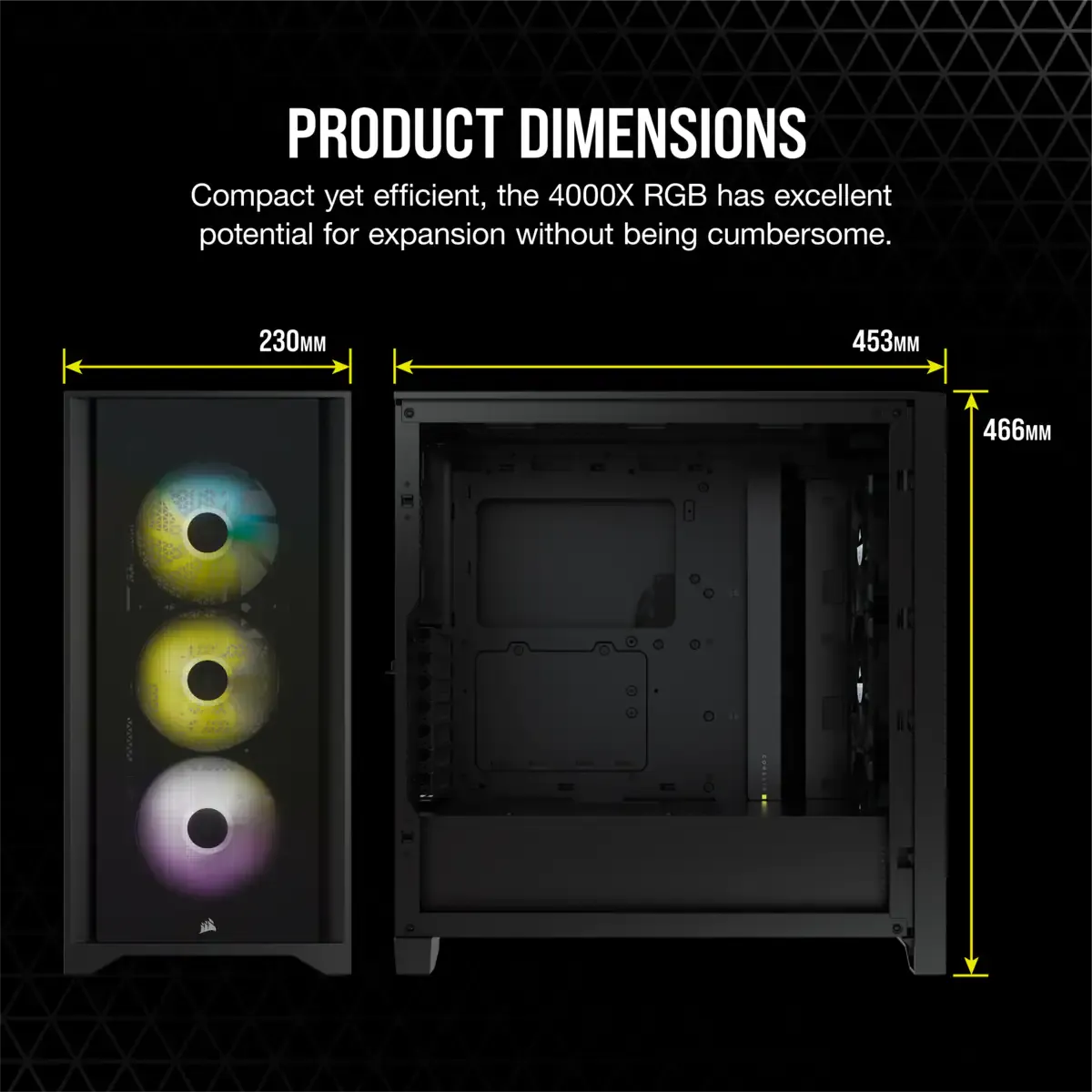 iCUE 4000X RGB Tempered Glass Mid-Tower ATX Case