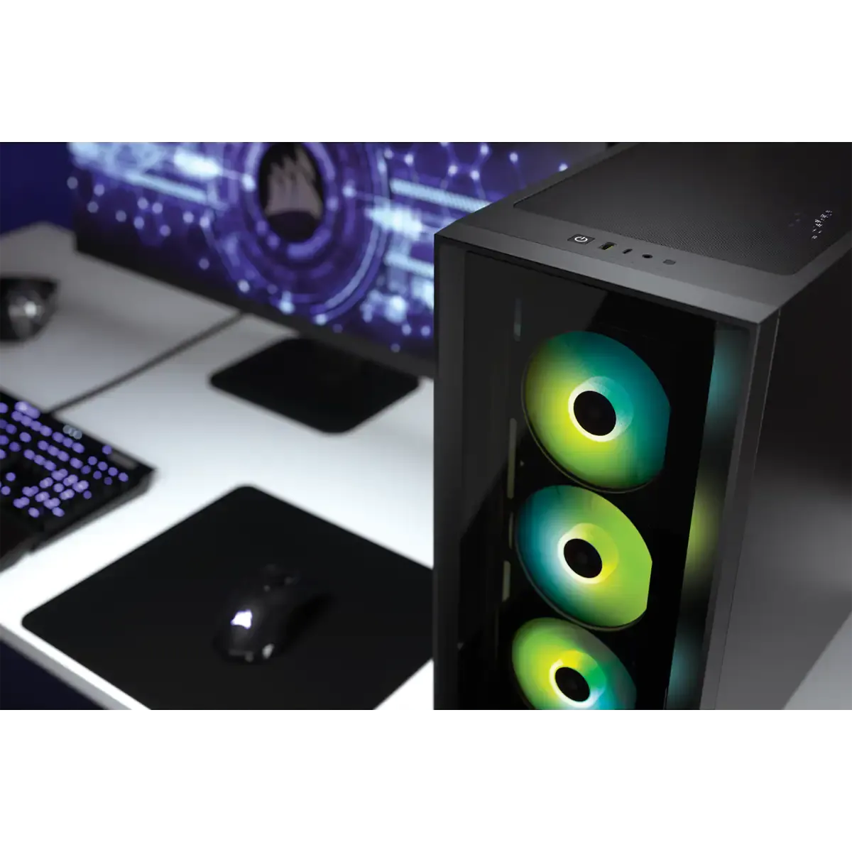 iCUE 4000X RGB Tempered Glass Mid-Tower ATX Case