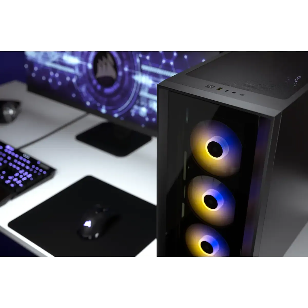 iCUE 4000X RGB Tempered Glass Mid-Tower ATX Case