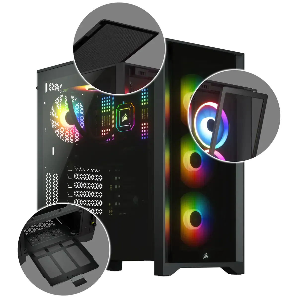 iCUE 4000X RGB Tempered Glass Mid-Tower ATX Case