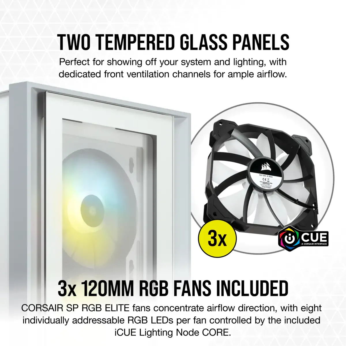 iCUE 4000X RGB Tempered Glass Mid-Tower ATX Case