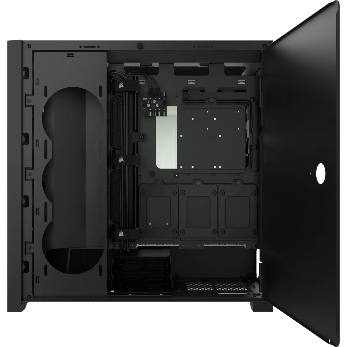 5000D Tempered Glass Mid-Tower ATX PC Case