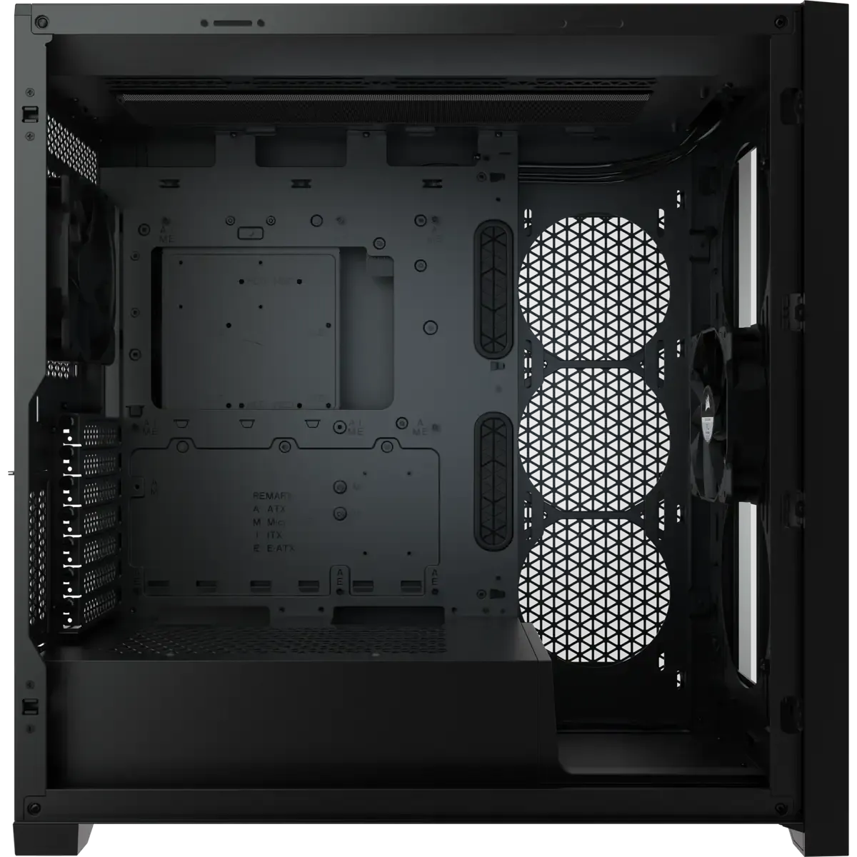 5000D Tempered Glass Mid-Tower ATX PC Case