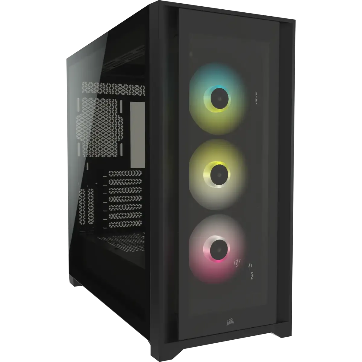 iCUE 5000X RGB Tempered Glass Mid-Tower ATX PC Smart Case