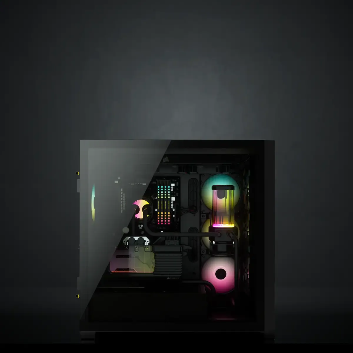 iCUE 5000X RGB Tempered Glass Mid-Tower ATX PC Smart Case