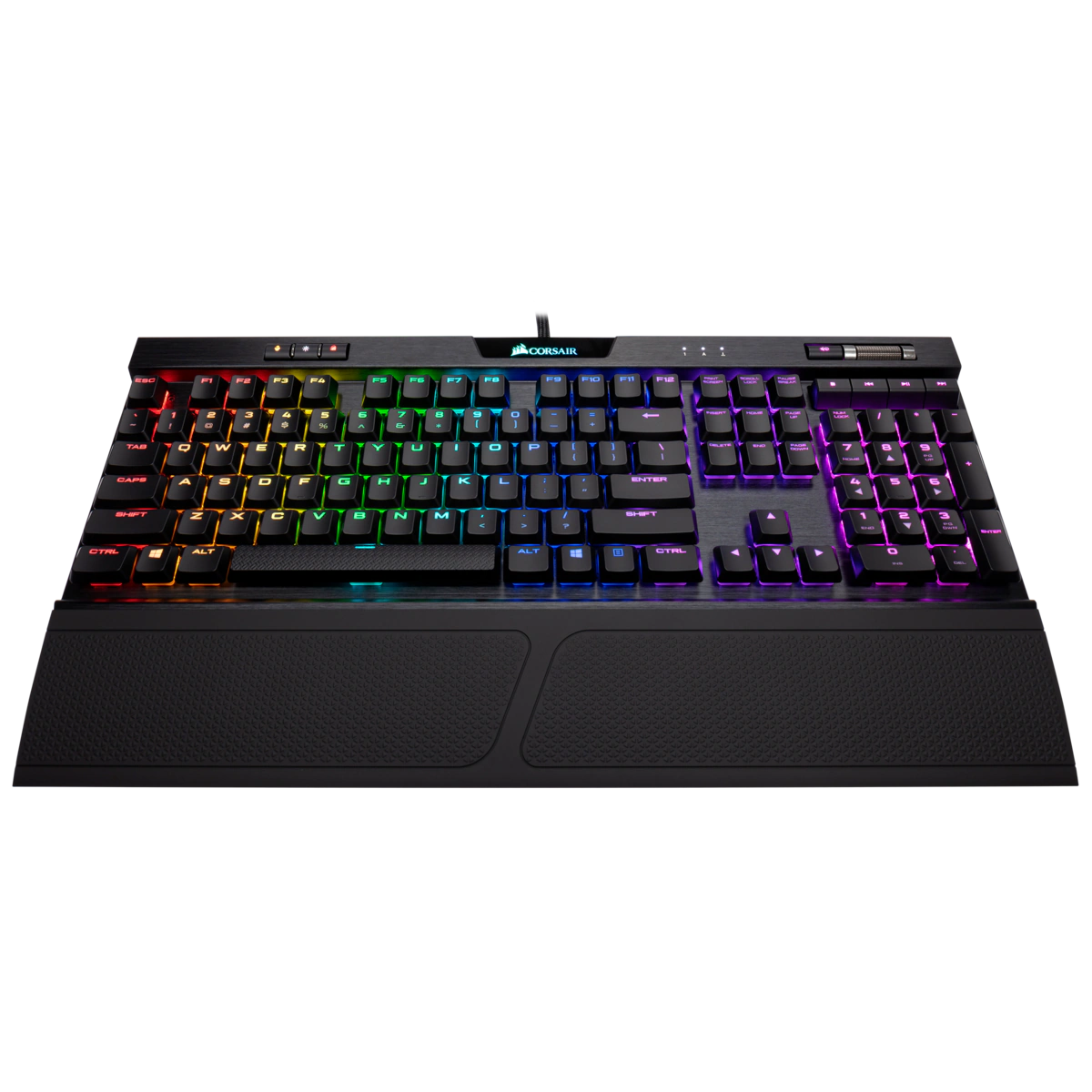 K70 RGB MK.2 Low Profile Mechanical Gaming Keyboard - CHERRY® MX Low Profile Red