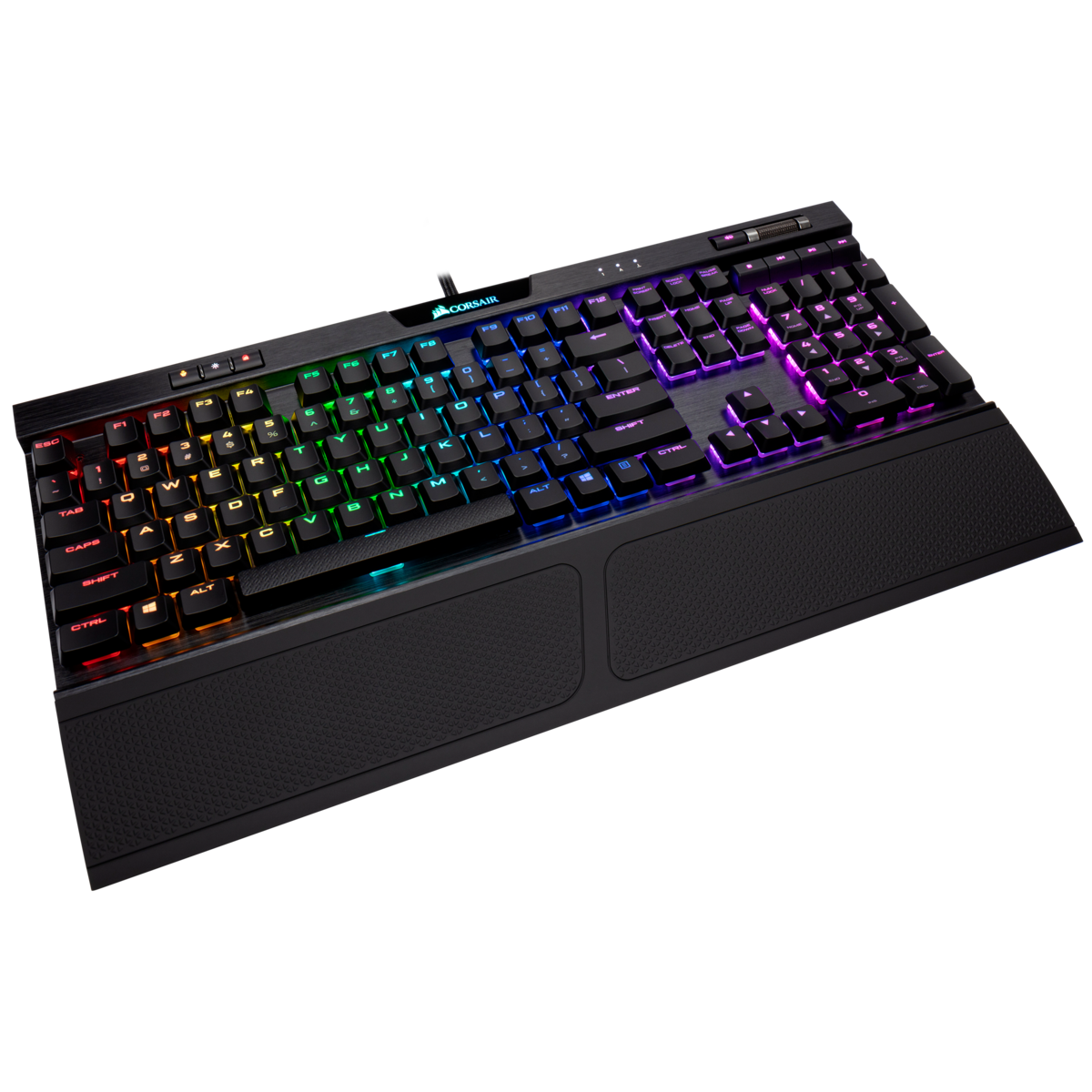 K70 RGB MK.2 Low Profile Mechanical Gaming Keyboard - CHERRY® MX Low Profile Red