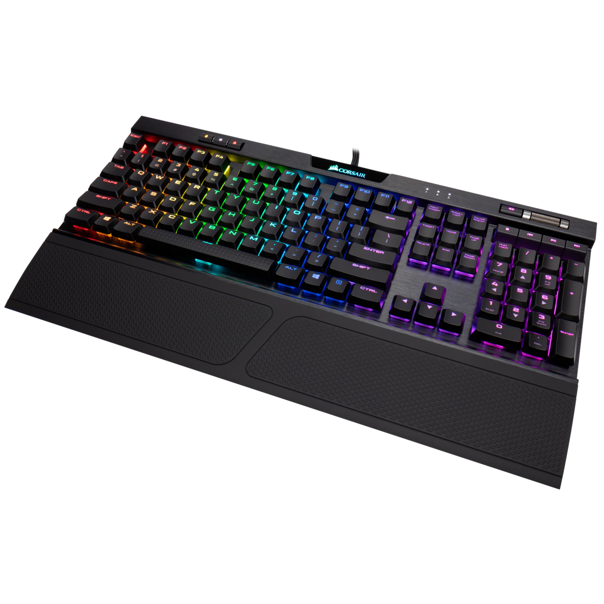 K70 RGB MK.2 Low Profile Mechanical Gaming Keyboard - CHERRY® MX Low Profile Red