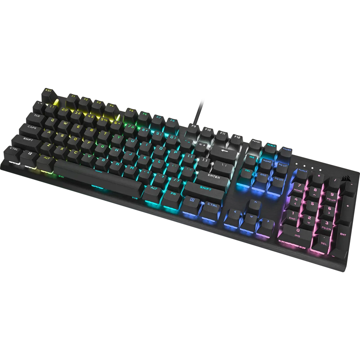 K60 RGB PRO SE Mechanical Gaming Keyboard - 100% CHERRY MV Mechanical Keyswitches - Black