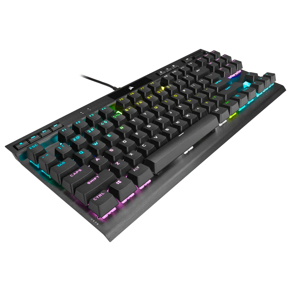 K70 RGB TKL Champion Series Mechanical Gaming Keyboard - CHERRY MX SPEED