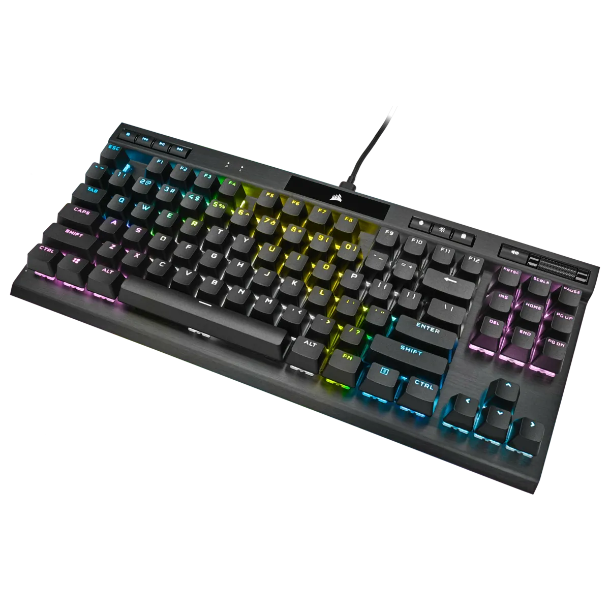 K70 RGB TKL Champion Series Mechanical Gaming Keyboard - CHERRY MX SPEED