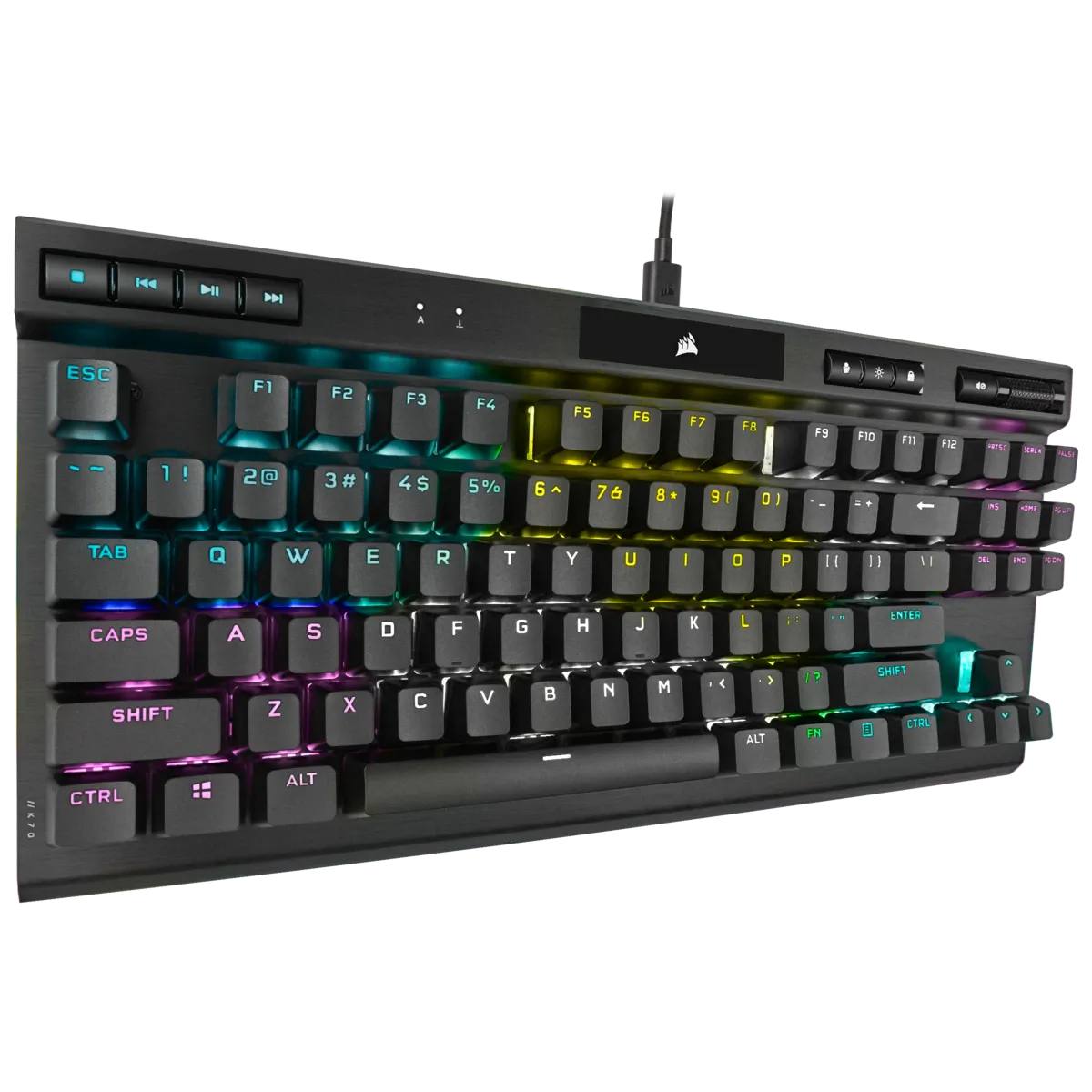 K70 RGB TKL Champion Series Mechanical Gaming Keyboard - CHERRY MX SPEED