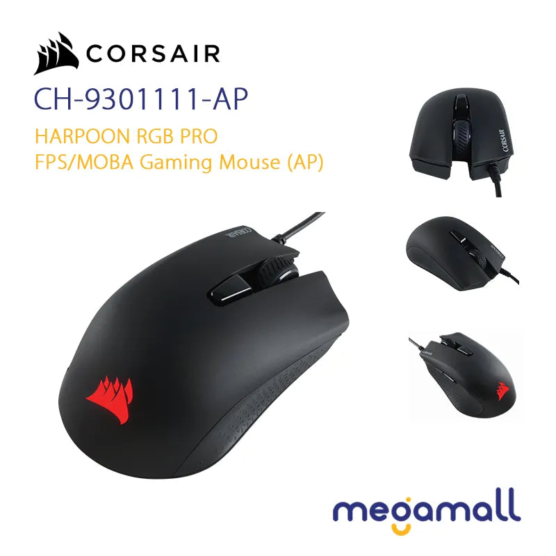 Harpoon RGB Pro FPS/MOBA Gaming Mouse (AP)