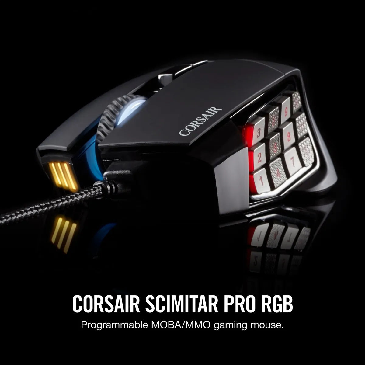 Scimitar Pro RGB Optical MOBA/MMO Gaming Mouse (AP)