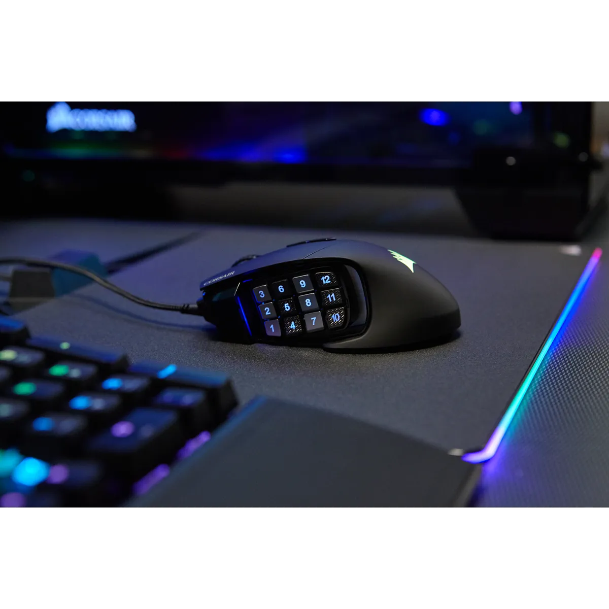 Scimitar Pro RGB Optical MOBA/MMO Gaming Mouse (AP)