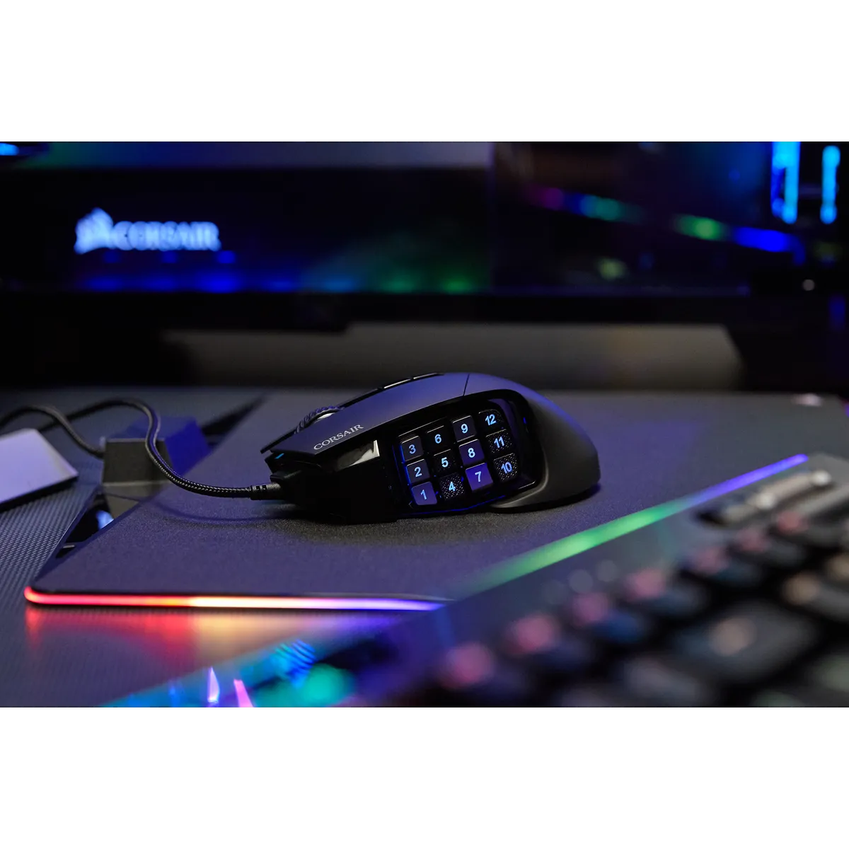 Scimitar Pro RGB Optical MOBA/MMO Gaming Mouse (AP)