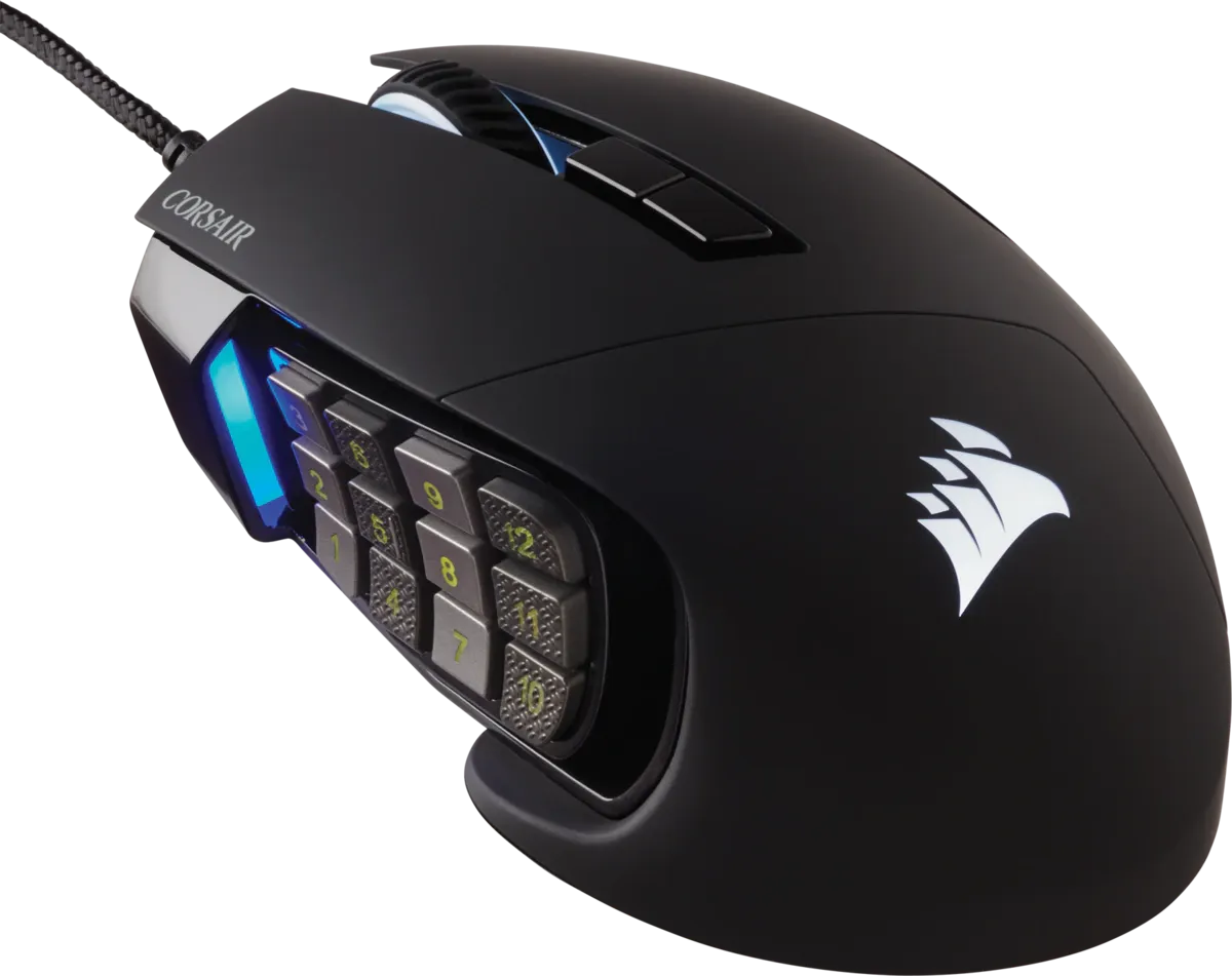 Scimitar RGB Elite Optical MOBA/MMO Gaming Mouse