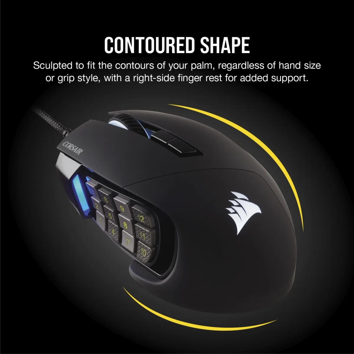 Scimitar RGB Elite Optical MOBA/MMO Gaming Mouse