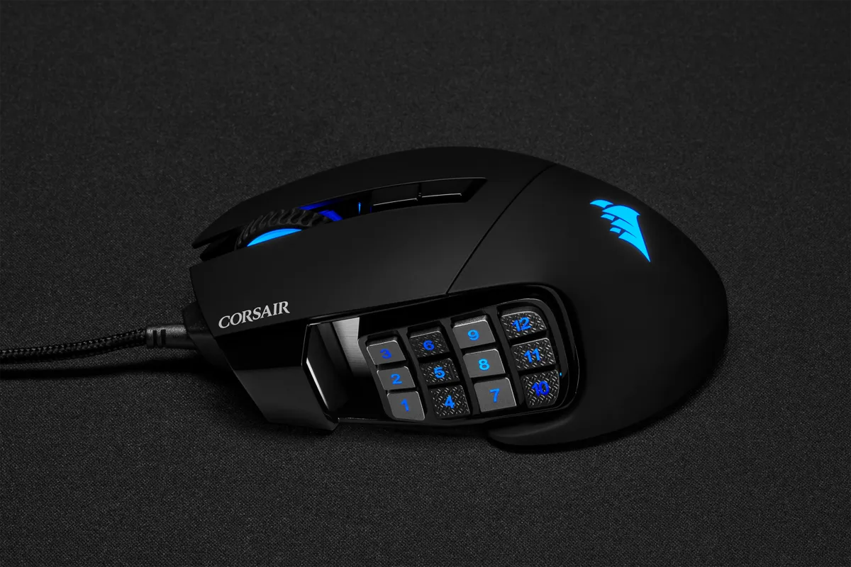 Scimitar RGB Elite Optical MOBA/MMO Gaming Mouse