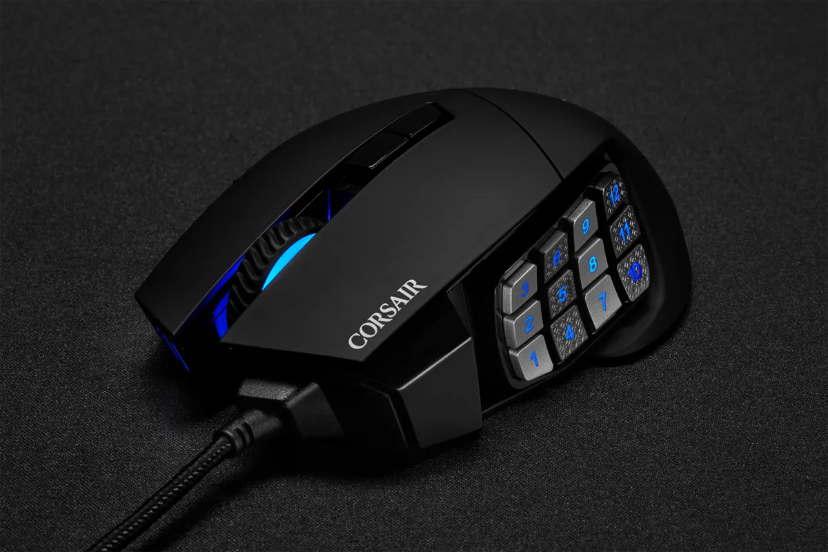 Scimitar RGB Elite Optical MOBA/MMO Gaming Mouse