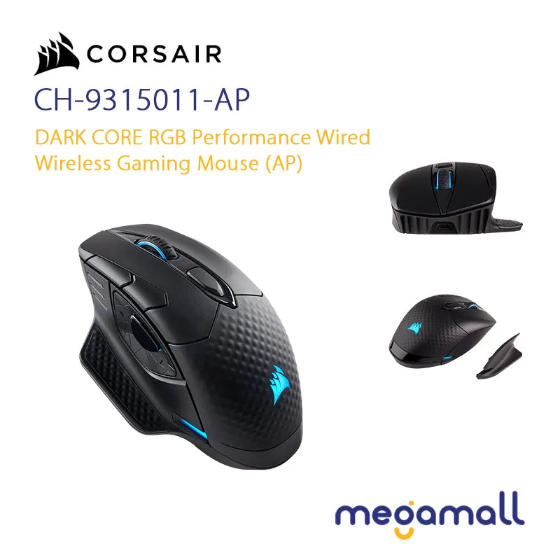 Dark Core RGB Performance Wired / Wireless Gaming Mouse (AP)