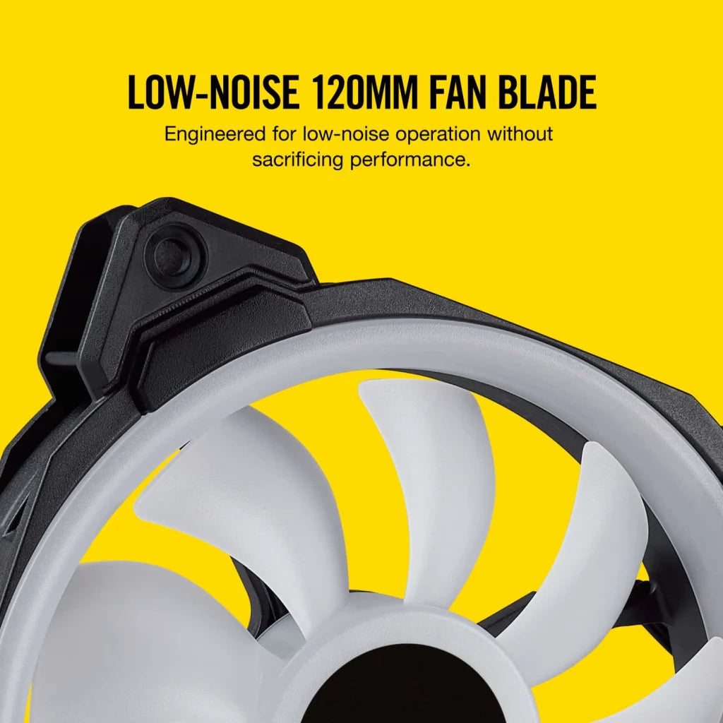 LL120 RGB 120mm Dual Light Loop RGB LED PWM Fan - 3 Fan Pack with Lighting Node PRO