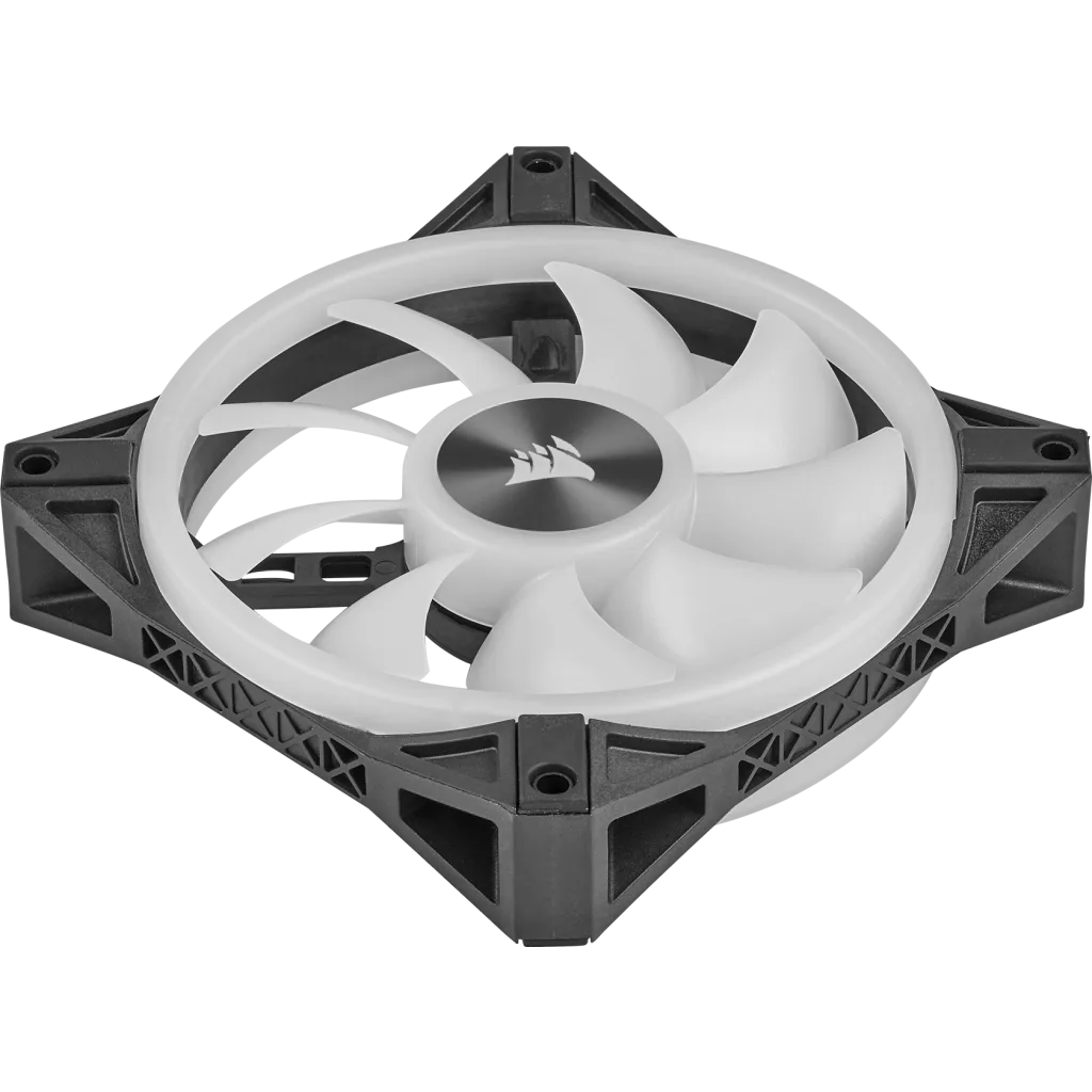 iCUE QL120 RGB 120mm PWM Triple Fan with Lighting Node CORE