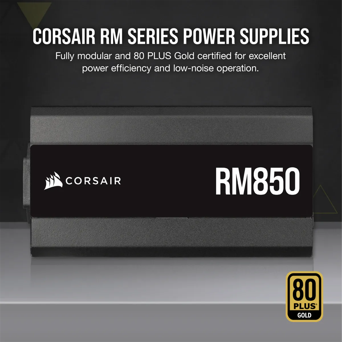 RM Series RM850 - 850 Watt 80 PLUS Gold Fully Modular ATX PSU (UK)