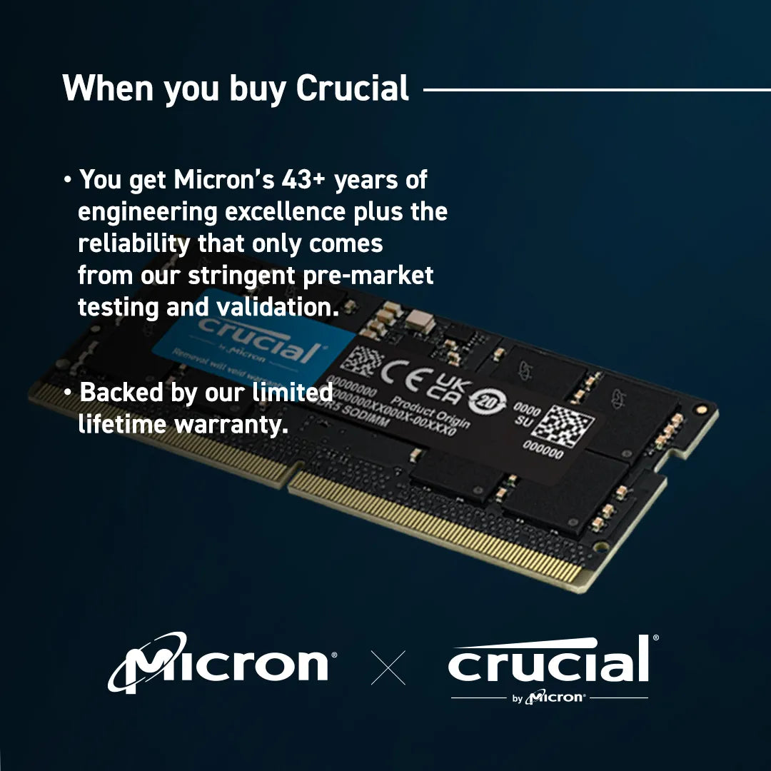 Crucial DDR5-4800 SODIMM