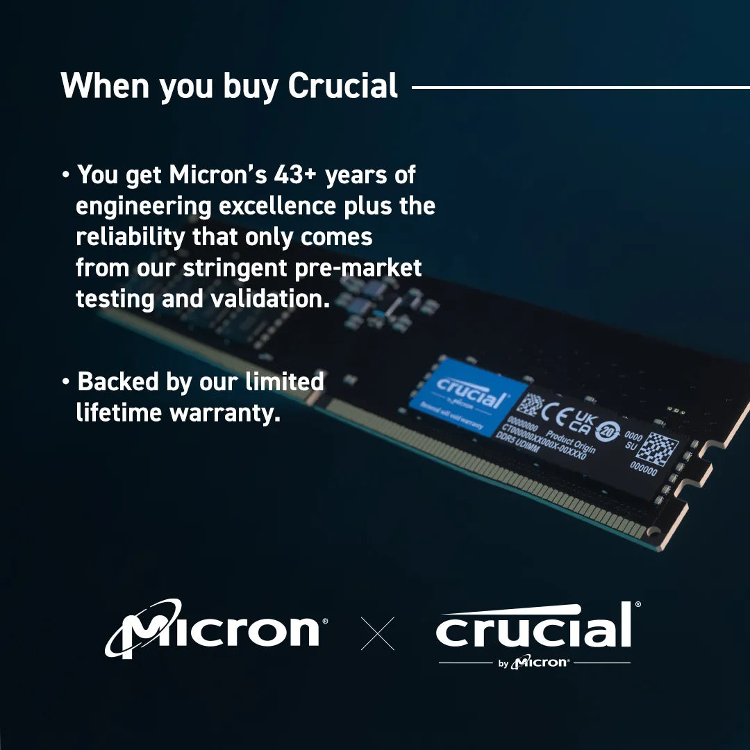 Crucial DDR5-4800 UDIMM